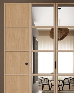 Meşe 4 Kapaklı Gardrop / Dolap / Komple MDF