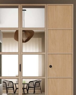 Meşe 4 Kapaklı Gardrop / Dolap / Komple MDF