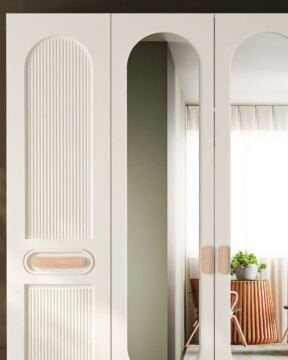 Orkide 4 Kapaklı Gardrop / Dolap / Komple MDF