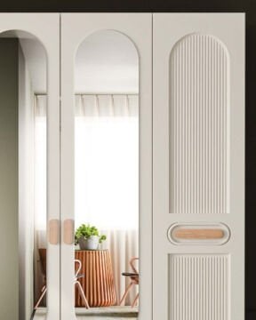Orkide 4 Kapaklı Gardrop / Dolap / Komple MDF