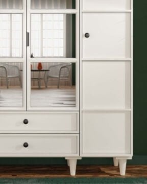 Zambak 4 Kapaklı Gardrop / Dolap / Komple MDF
