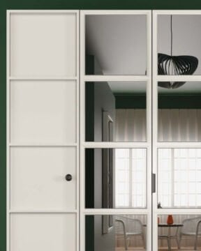 Zambak 4 Kapaklı Gardrop / Dolap / Komple MDF