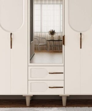 Açelya 5 Kapaklı Gardrop / Dolap / Komple MDF