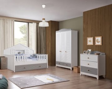 Miracool Tokyo Montessori Bebek ve Çocuk Oda Takımı