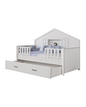 Miracool Panjur Beyaz Montessori Bebek ve Çocuk Oda Takımı