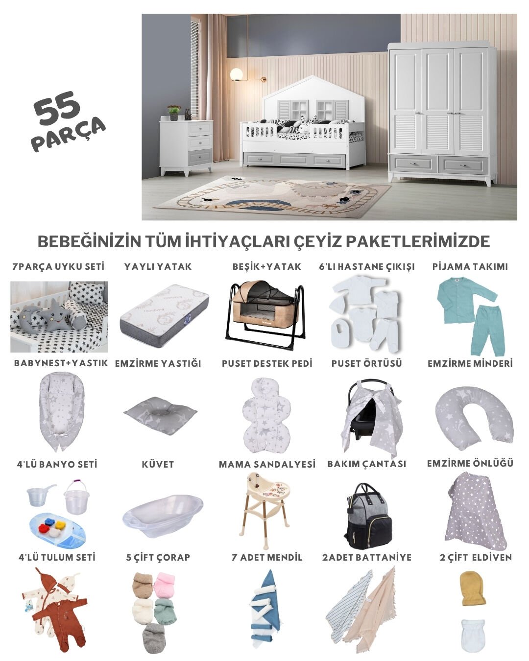 Nova Mia Çeyiz paketi