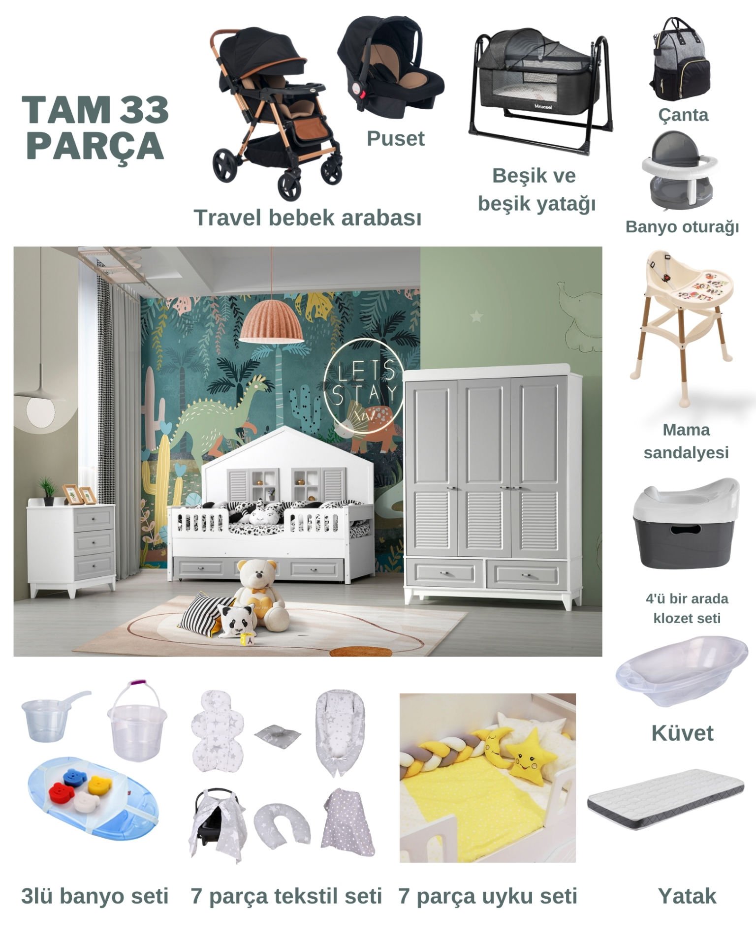 Silver Mia Çeyiz Paketi