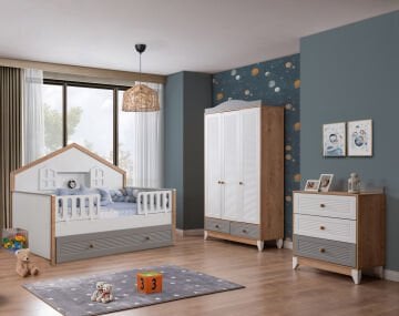 Miracool Palermo Montessori Bebek ve Çocuk Oda Takımı