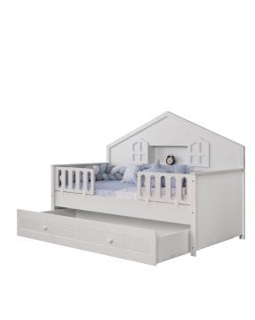 Miracool Mira Beyaz Montessori Bebek ve Çocuk Oda Takımı