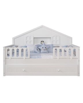 Miracool Mira Beyaz Montessori Bebek ve Çocuk Oda Takımı