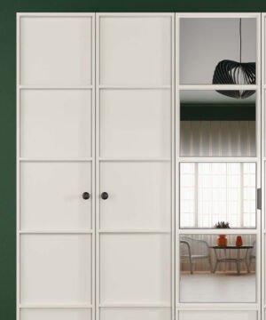 Zambak 5 Kapaklı Gardrop / Dolap / Komple MDF