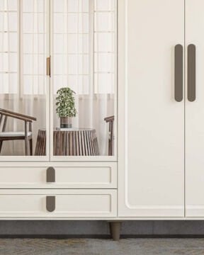 Manolya 6 Kapaklı Gardrop / Dolap / Komple MDF