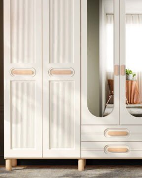 Orkide 6 Kapaklı Gardrop / Dolap / Komple MDF
