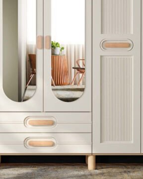 Orkide 6 Kapaklı Gardrop / Dolap / Komple MDF