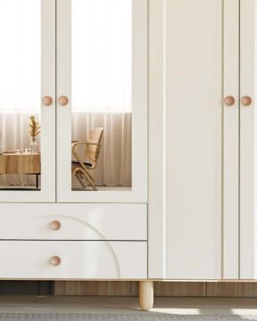 Papatya 6 Kapaklı Gardrop / Dolap / Komple MDF