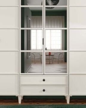 Zambak 6 Kapaklı Gardrop / Dolap / Komple MDF