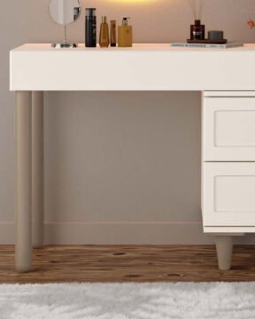Açelya Aynalı Şifonyer / Led Işıklı / Komple MDF