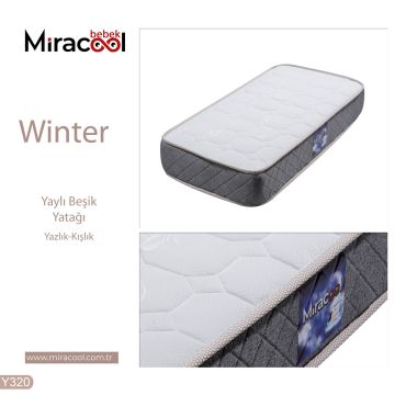 Winter Yaylı Beşik Yatağı 70x110