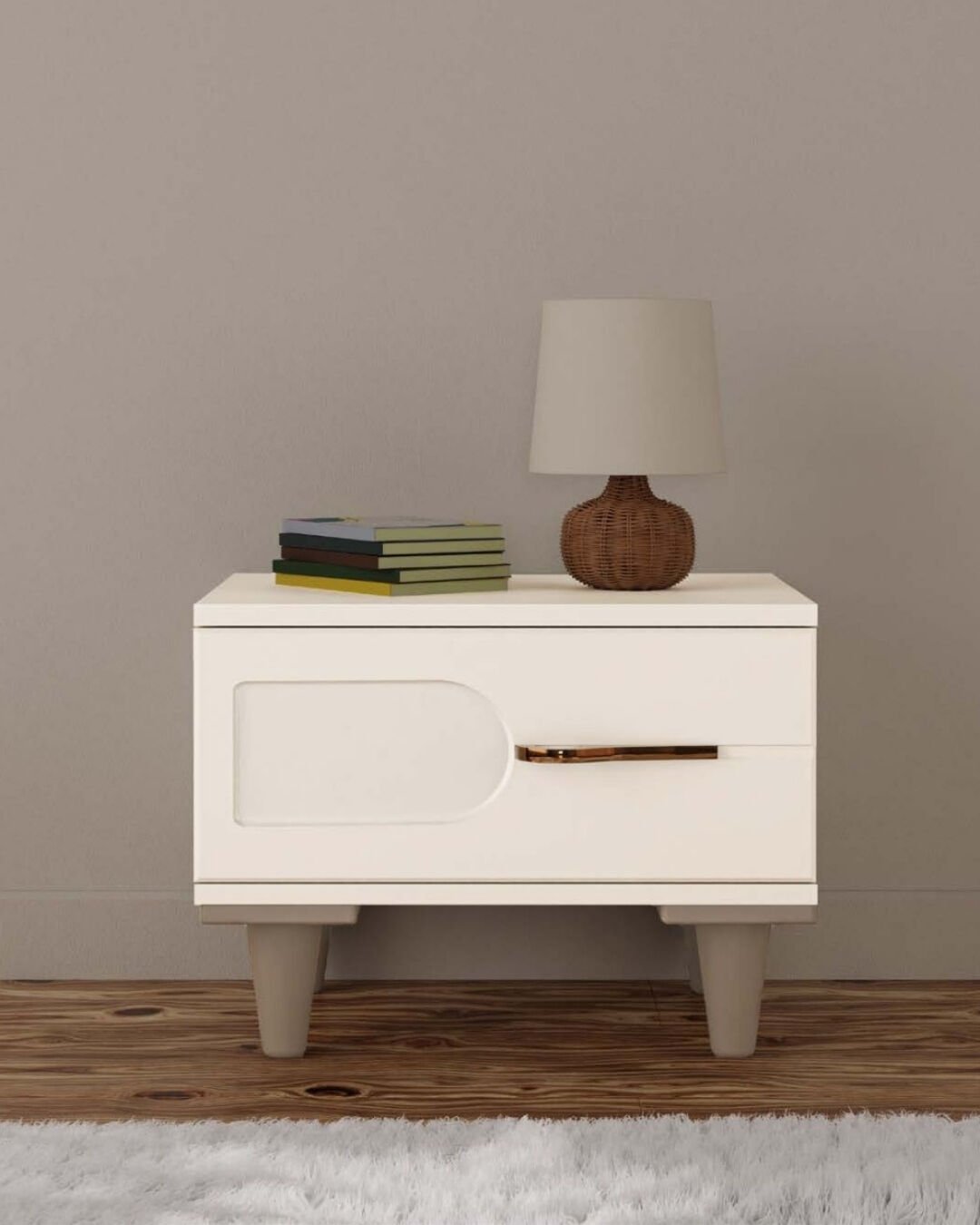 Açelya Komodin / Komple MDF
