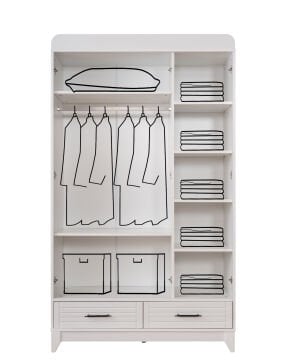 Panjur Beyaz Large Bebek Ve Çocuk Odası