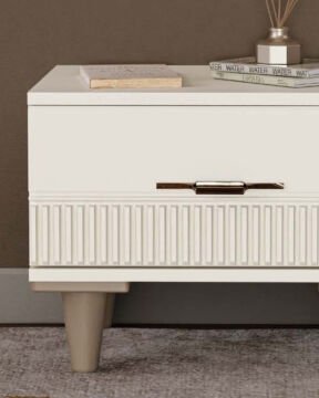 Menekşe Komodin / Komple MDF