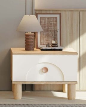 Papatya Komodin / Komple MDF
