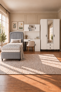 Lale Genç Odası / Çocuk Odası / Komple MDF