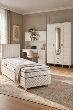Lavanta Genç Odası / Çocuk Odası / Komple MDF
