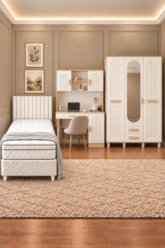 Orkide Genç Odası / Çocuk Odası / Komple MDF