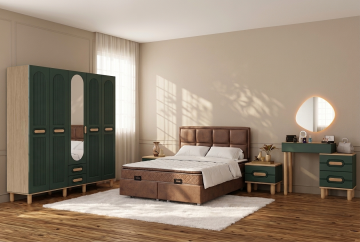 Begonya Yatak Odası / Komple MDF