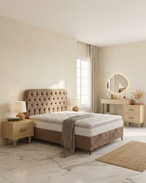 Karanfil Yatak Odası / Komple MDF