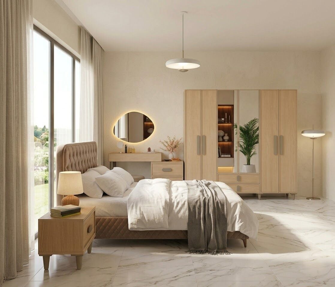 Karanfil Yatak Odası / Komple MDF