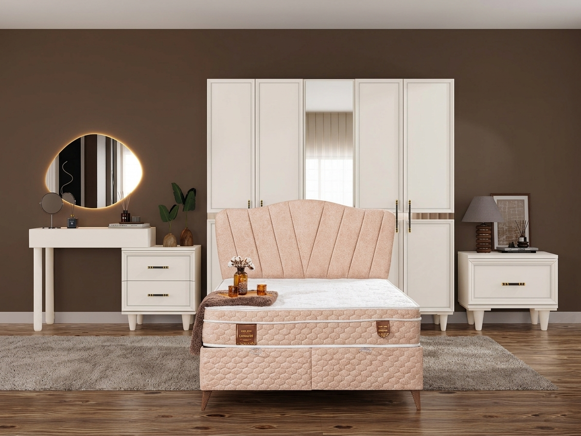 Kardelen Yatak Odası / Komple MDF