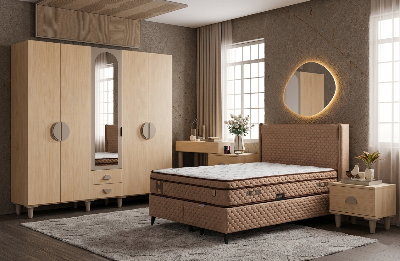 Ladin Yatak Odası / Komple MDF