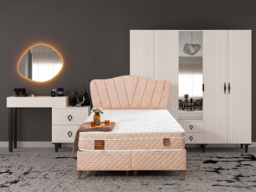 Lale Yatak Odası / Komple MDF