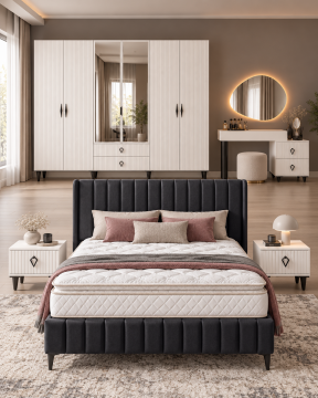 Lale Yatak Odası / Komple MDF