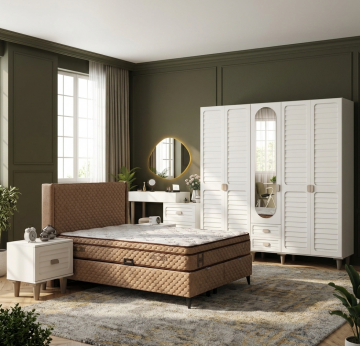 Lavanta Yatak Odası / Komple MDF