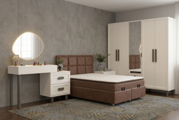 Manolya Yatak Odası / Komple MDF