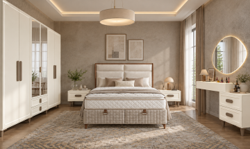 Manolya Yatak Odası / Komple MDF