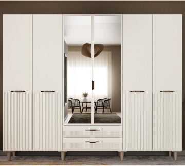 Menekşe Yatak Odası / Komple MDF