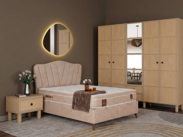 Meşe Yatak Odası / Komple MDF