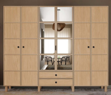 Meşe Yatak Odası / Komple MDF