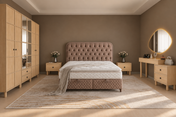 Meşe Yatak Odası / Komple MDF