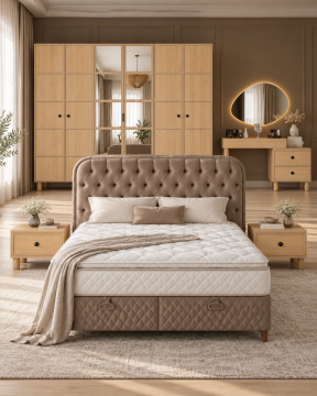 Meşe Yatak Odası / Komple MDF