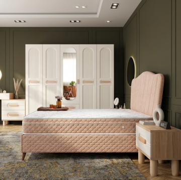 Orkide Yatak Odası / Komple MDF