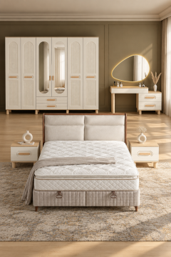Orkide Yatak Odası / Komple MDF