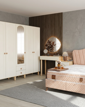 Papatya Yatak Odası / Komple MDF
