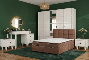 Zambak Yatak Odası / Komple MDF