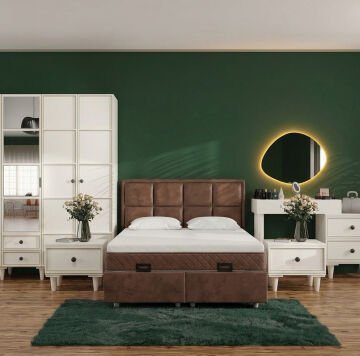 Zambak Yatak Odası / Komple MDF