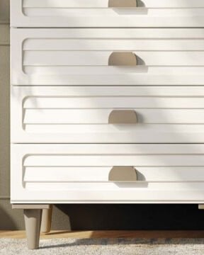 Lavanta 4 çekmeceli Şifonyer  / Komple MDF